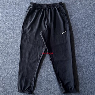 NIKE耐克新款男子健身运动训练梭织束脚休闲跑步九分裤FQ4781-010