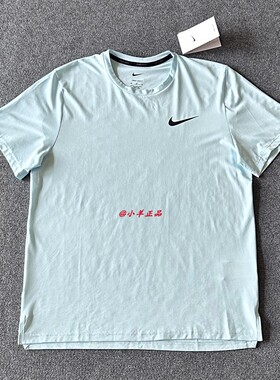 NIKE耐克 男子夏季运动健身跑步训练速干透气短袖 CZ1182-474