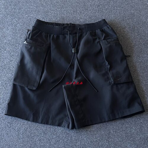 NIKE耐克短裤男子时尚运动裤休闲宽松工装裤梭织五分裤FB7529-010