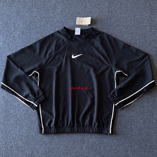 NIKE耐克正品Dri-FIT男士足球透气网眼经典拼接上衣HJ4238-010