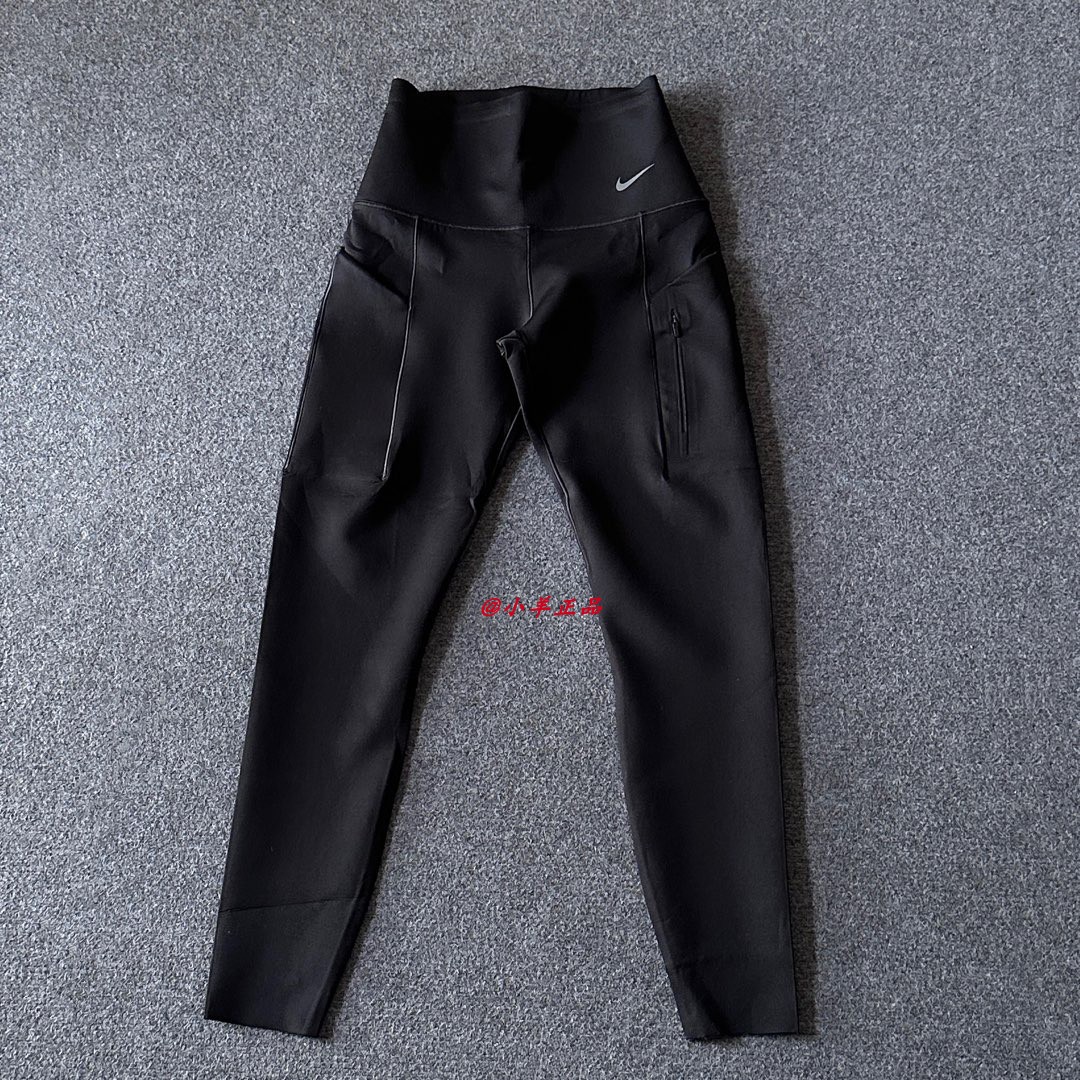 NIKE耐克Universa女子高腰跑步瑜伽健身运动紧身九分裤DQ5640-010