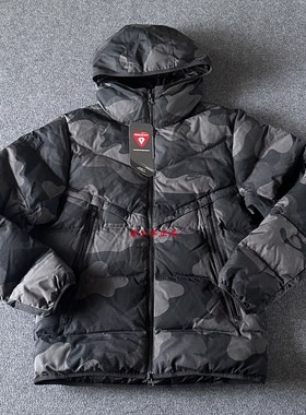 NIKE耐克正品冬季男子运动休闲保暖透气连帽棉服 DQ4936-254