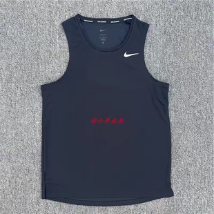 NIKE耐克 男子夏季运动跑步训练速干透气梭织无袖背心DV9322-010