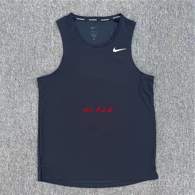 NIKE耐克 男子夏季运动跑步训练速干透气梭织无袖背心DV9322-010