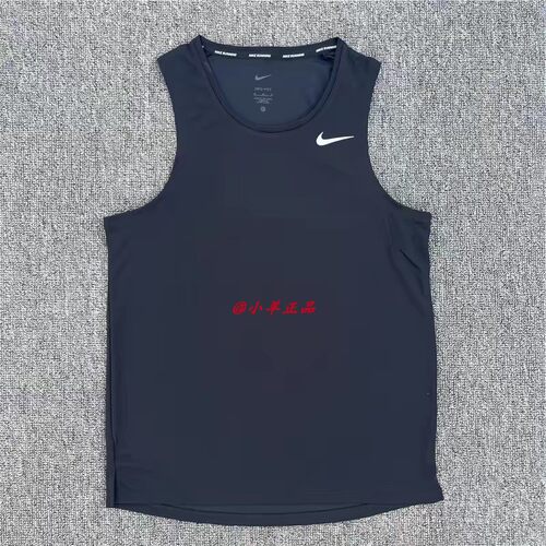 NIKE耐克 男子夏季运动跑步训练速干透气梭织无袖背心DV9322-010