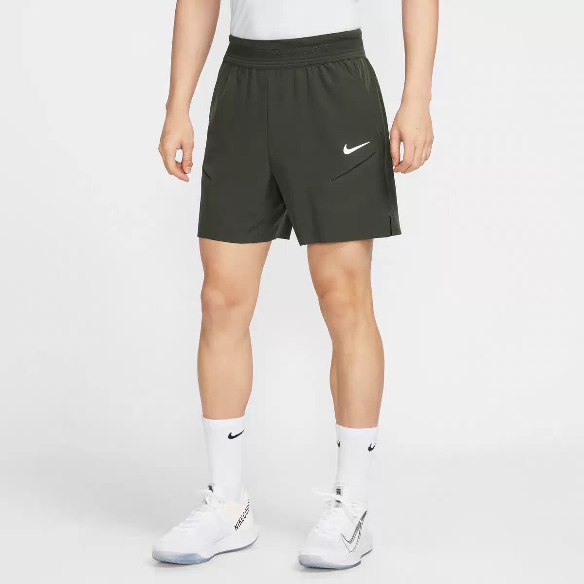 NIKE耐克正品Dri-FIT 男士口袋设计梭织经典网球短裤FZ6938-355