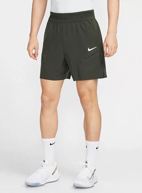 NIKE耐克正品Dri-FIT 男士口袋设计梭织经典网球短裤FZ6938-355