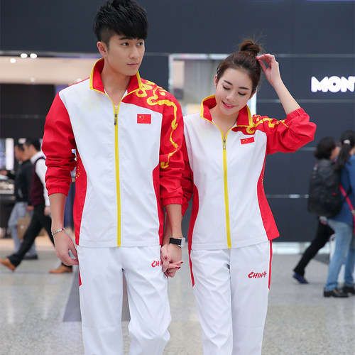中国队运动服男女出场领奖服外套