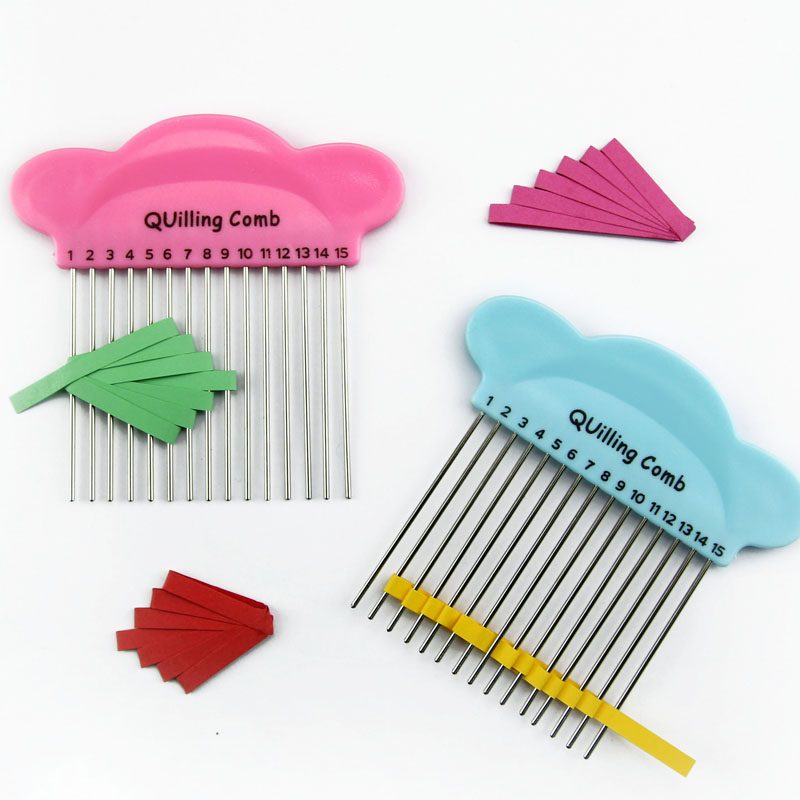 衍纸编织梳 卡通衍纸梳理器 衍纸工具 衍纸编织工具