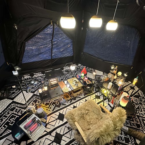 八边形帐篷专用防潮垫