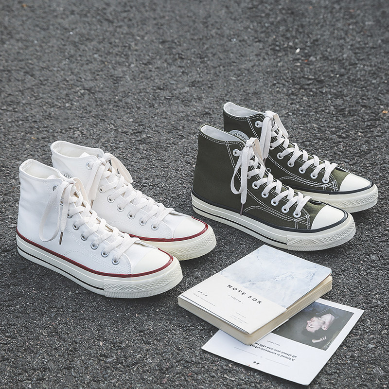 大码1970s帆布鞋男鞋女鞋经典款小白鞋百搭休闲运动板鞋男士45 46