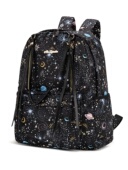 新款 miszapat休闲双肩包学院风双拉链流苏尼龙防水日常大容量背包