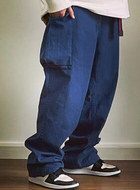 BTTJOB EDC VETERANS PANTS CRASH 侧边口袋工装裤$双纹纯棉古布