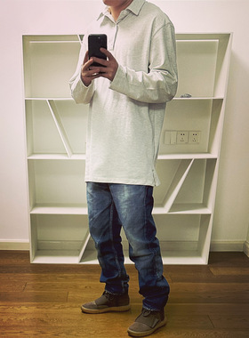 BTTJOB  Basically a Longsleeve Polo 贝壳扣保罗长袖陈冠希打底