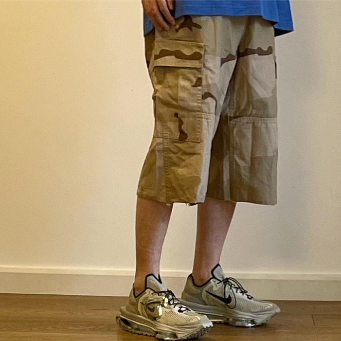 BTTJOB BDU DESERT TIGER SHORTS EDC沙漠虎纹工装磨毛口袋短裤