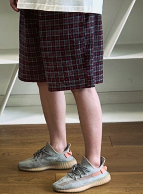 BTTJOB Rework Polo Oxford Boxer Shorts 复古松紧短裤#内置网布