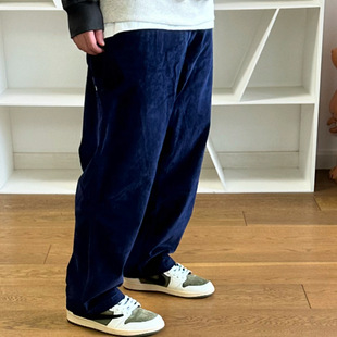cotton corduroy 全棉 灯芯绒粗条纹工装 长裤 pants BTTJOB