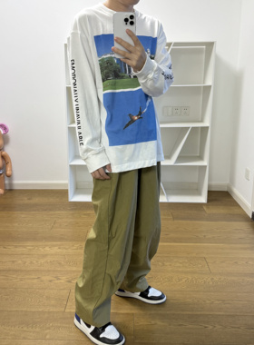 BTTJOB White House jet graphic long sleeve陈冠希长袖触手可及