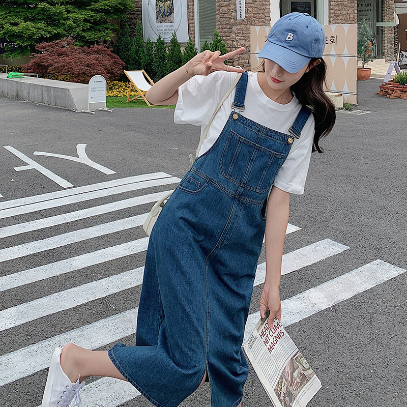 现货！24年新款背带牛仔连衣裙夏季浙宝180A/货号8823/p110控168，女装连衣裙，浙宝180A