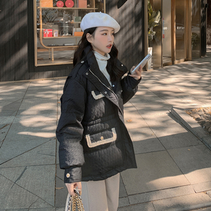 22秋冬新款 小香风羽绒服小个子短款 浙宝178 892P215控318图片