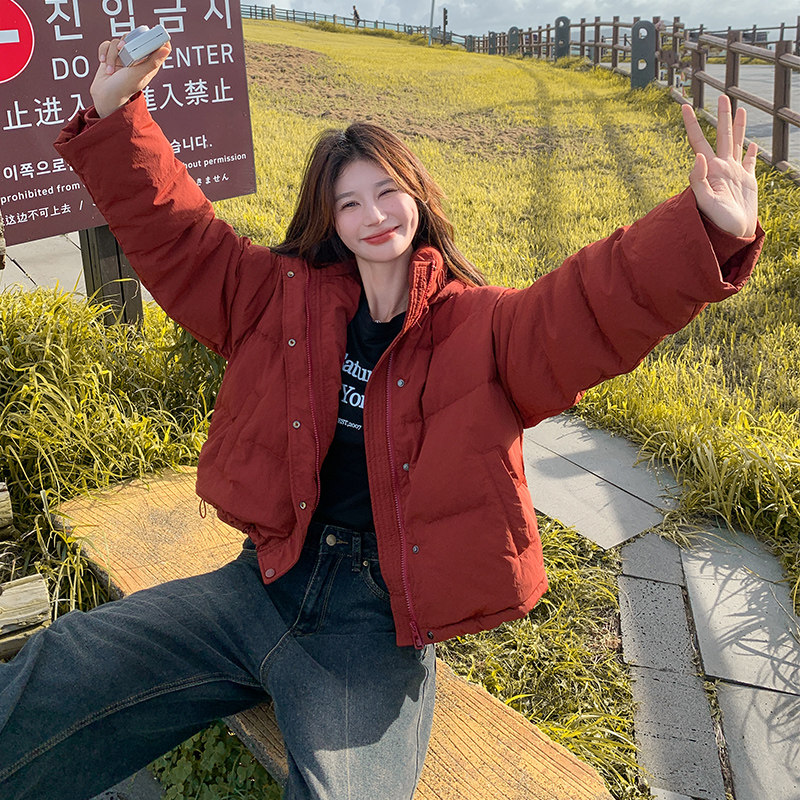 新款现货！2025冬季短款连帽羽绒服浙宝180A/货号1826/p255控358,女装羽绒服,浙宝180A