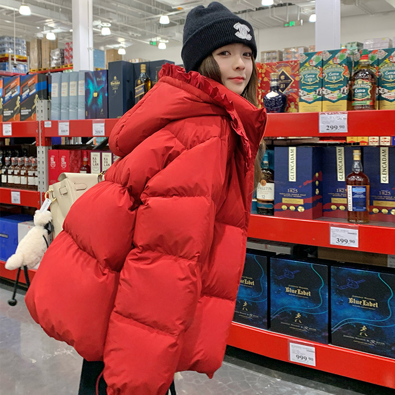 新款现货！短款甜美加厚保暖羽绒服浙宝180A/货号8888/p295控399,女装羽绒服,浙宝180A