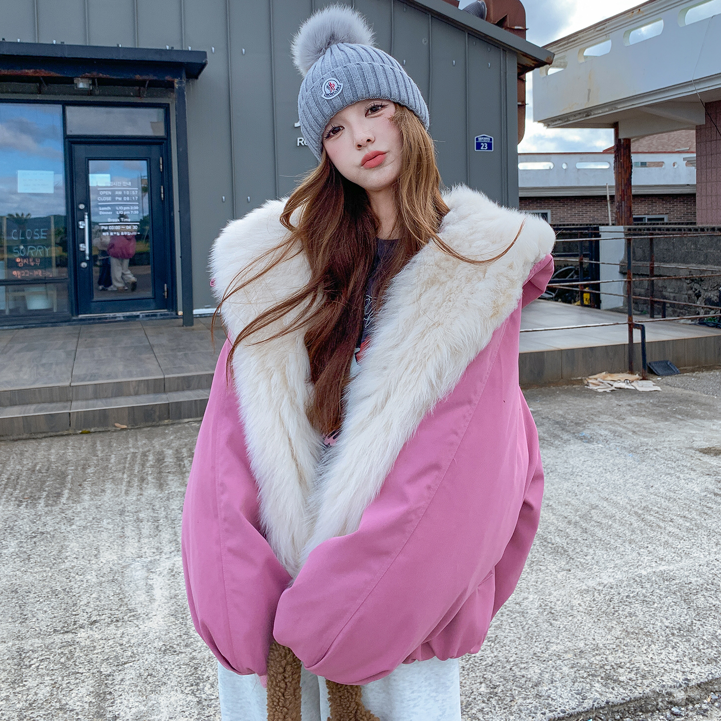 新款现货！90白鸭绒大毛领羽绒服浙宝180A/货号M035/P335/K488，女装羽绒服，浙宝180A