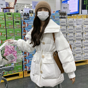 新款现货！2025时尚收腰中长羽绒服浙宝180A/货号8863/p220控338图片