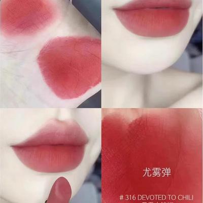 瑕疵！有点粘看好介绍在拍~M~家唇膏口红学生党 持久滋润 316#