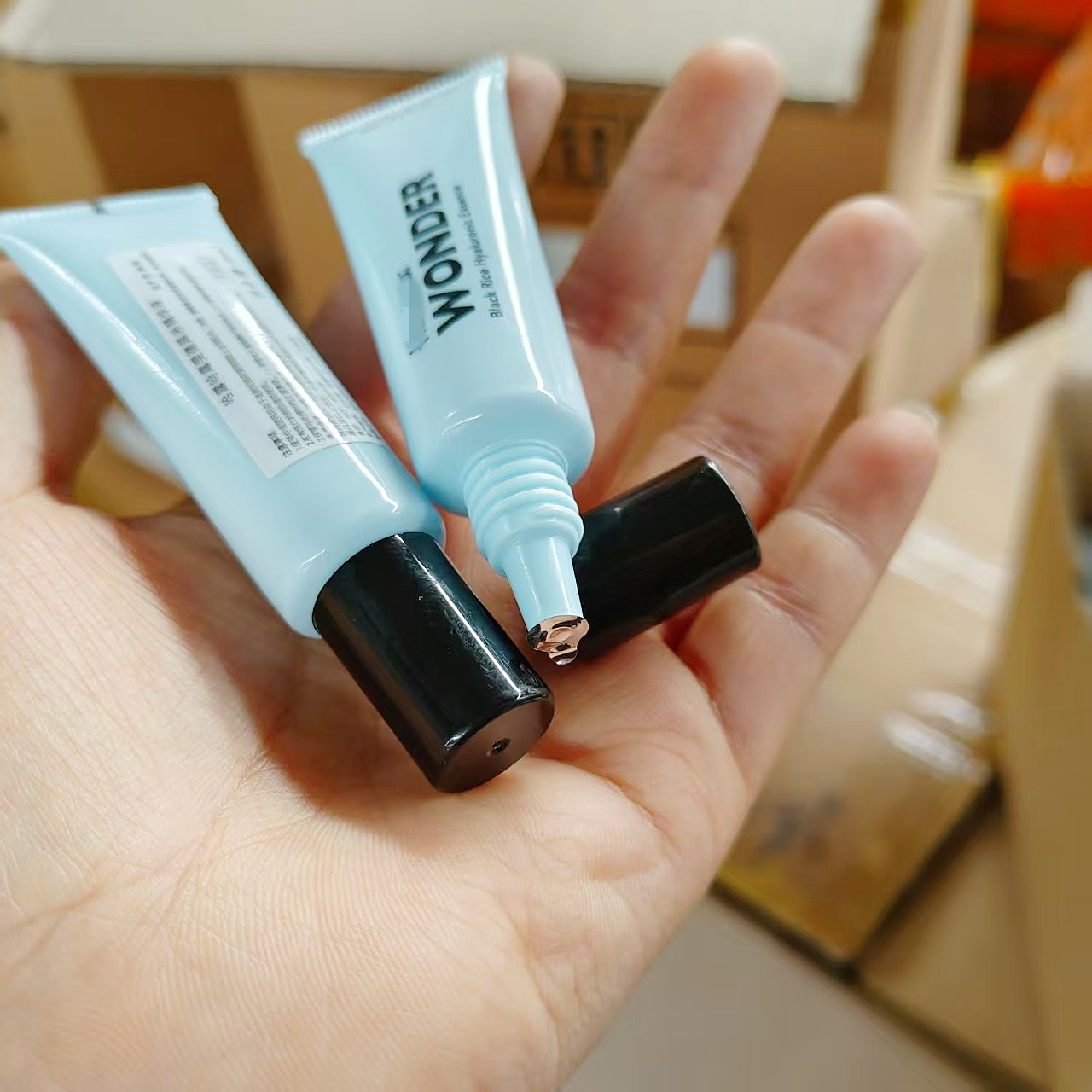 买一送一！源160！韩国院线哈/露黑米精华液8ml 抗氧修护紧致抗老,彩妆/香水/美妆工具,修眉刀,淘宝优惠券,粉丝福利购,淘宝优惠卷