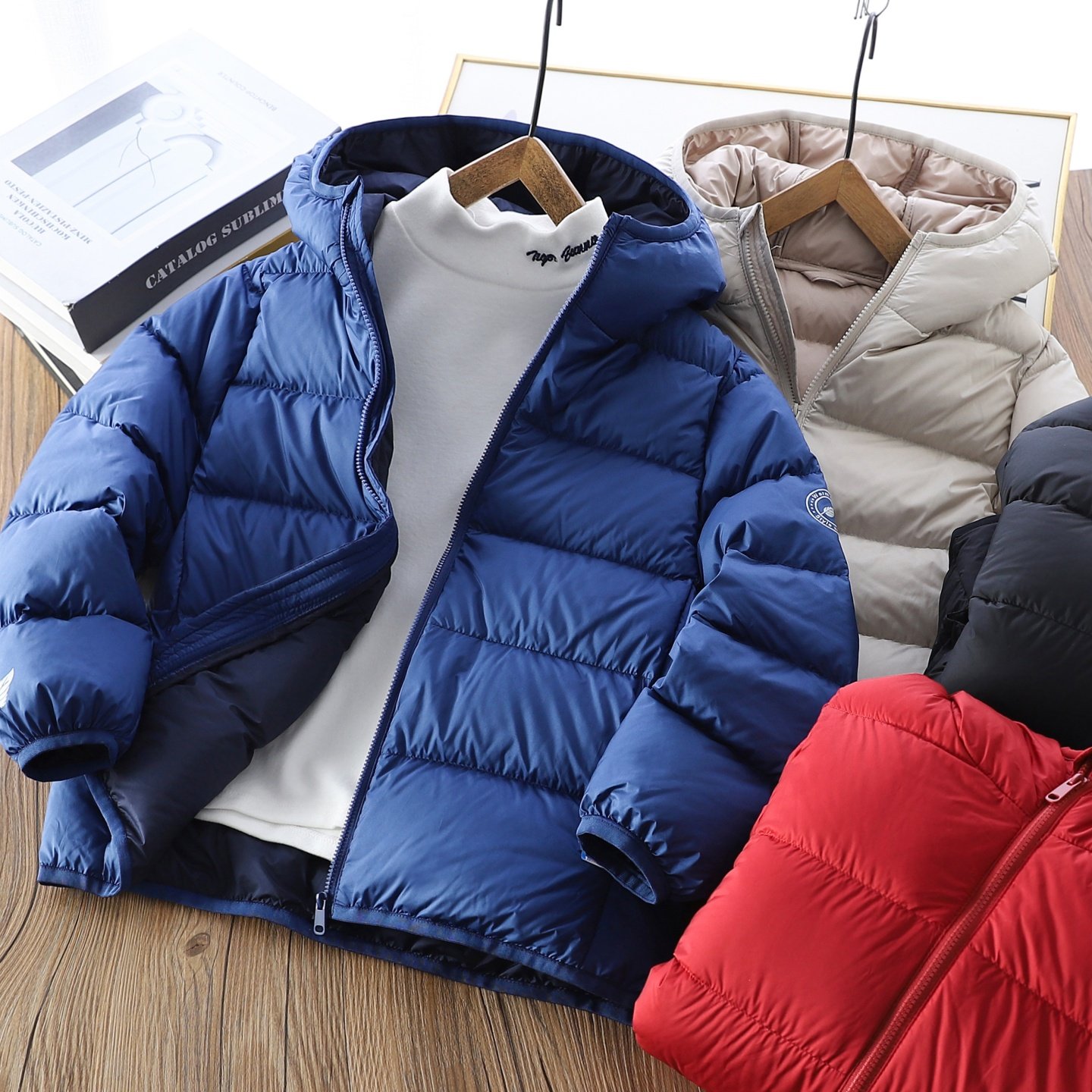 男童加厚连帽羽绒服2025冬季儿童短款面包服中大童轻便羽绒潮外套,童装/婴儿装/亲子装,羽绒服,淘宝优惠券,粉丝福利购,淘宝优惠卷