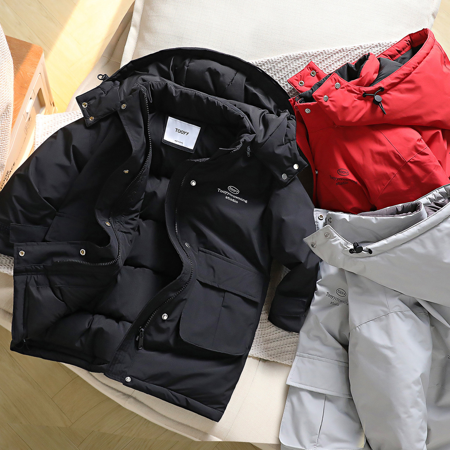 男童冬季加厚棉衣2025新款潮儿童连帽保暖外套中大童洋气棉服棉袄,童装/婴儿装/亲子装,棉袄/棉服,淘宝优惠券,粉丝福利购,淘宝优惠卷