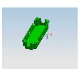 电器盒的注塑模具设计长方形防尘盖-斜顶抽芯注射模NX三维11张CAD
