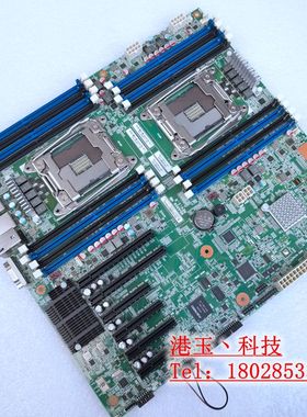 联想RD450X 双路X99服务器主板 2680v4 支持NVMEM.2 DIY ALEO六卡