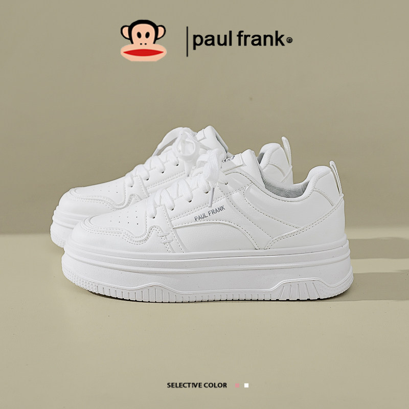 大嘴猴小白鞋女鞋2026春季新款爆款流行增高鞋爆款百搭板鞋运动鞋,女鞋,休闲板鞋,淘宝优惠券,粉丝福利购,淘宝优惠卷