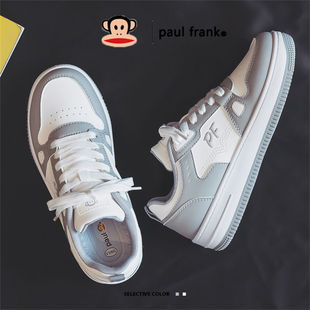 女款 板鞋 2025秋季 百搭ins潮休闲运动爆款 女 新款 大嘴猴厚底小白鞋