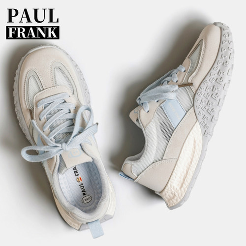 大嘴猴厚底增高德训鞋女夏款