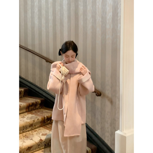 【清仓福利 限时6折】桃可了◆《蝴蝶星》围巾披肩斗篷大衣