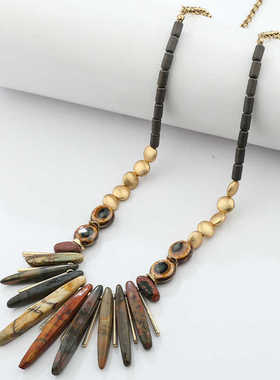 长链欧美异域民族波西米亚风