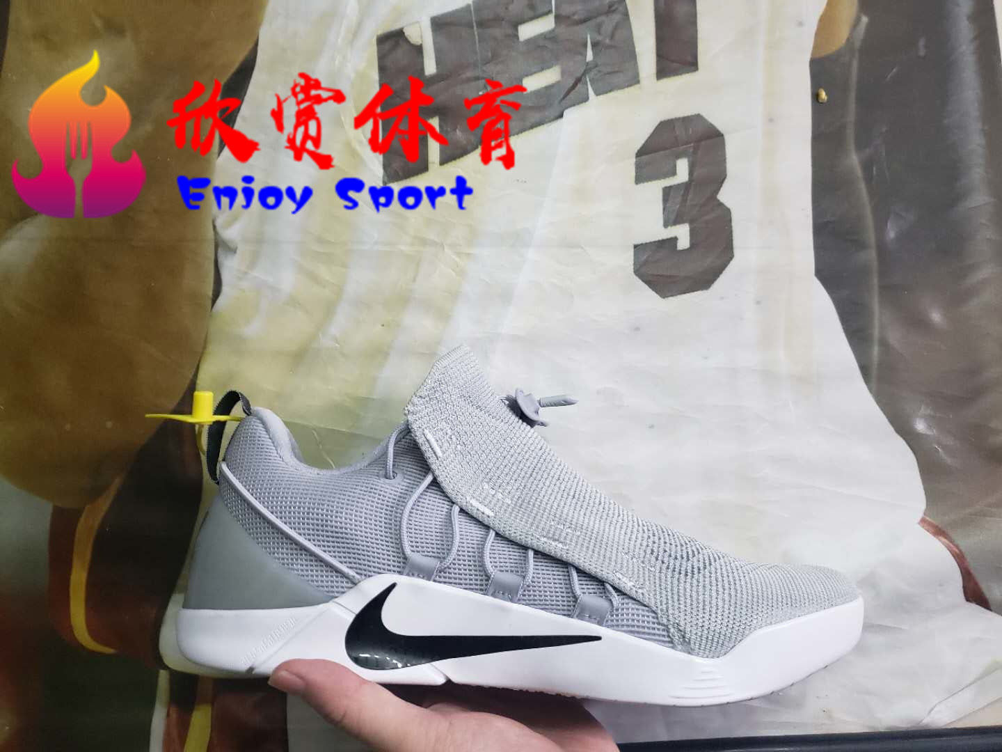 科比12狼灰ZK精英篮球鞋