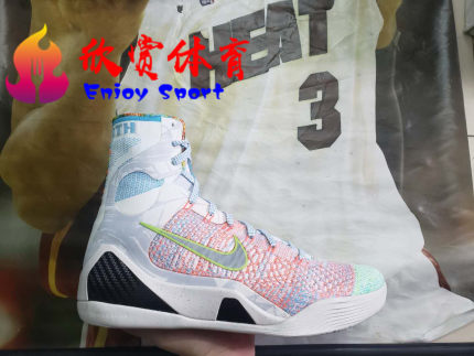 What The Kobe 9 ZK9 WTKB 彩虹 鸳鸯 科比9 678301-904高帮