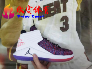 Nike Jordan 32 AJ32 最后一幕 彩虹 炫彩 AH3348-105