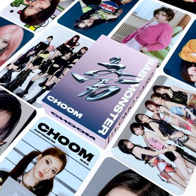 55张宝怪CHOOM郑雅贤LOMO小卡
