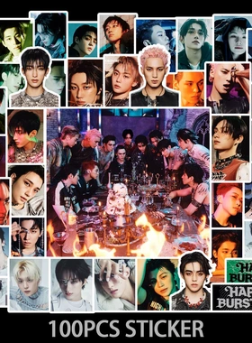 现100张ST小17 HAPPY BURSTDAY贴纸徐明浩尹净汉周边明星照片ins