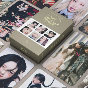 现货55张IVE自印小卡IVE EMPATHY LOMO张元英卡片安宥真周边ins