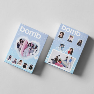 现货55张ILLIT小卡 Kpop高清专辑BOMB新专海报照片卡ins自制收藏