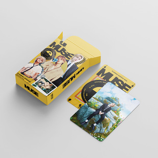 现货 JIMIN智旻个人SOLO小卡 防弹少年团JIMIN应援MUSE周边照片卡