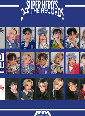 P1Harmony 2026台历周边小卡特典皮万自印SUPER HERO RECORDS照片