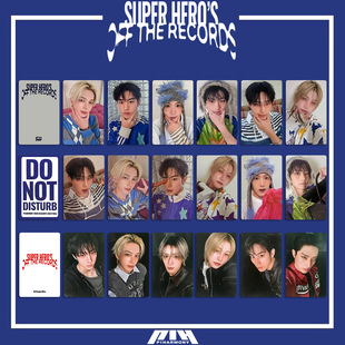 P1Harmony 2026台历周边小卡特典皮万自印SUPER HERO RECORDS照片