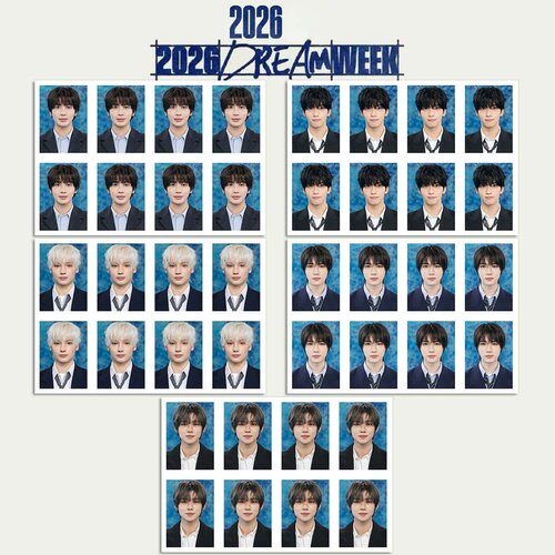 FANCLUB7期会员礼一寸证件照